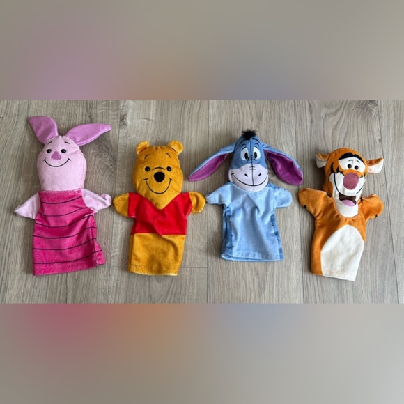 Disney Other - DISNEY- WINNIE THE POOH AND FRIENDS Hand Puppets